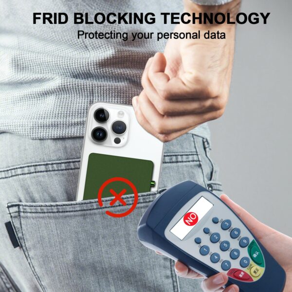 Minimalist Pop up Wallet with Money Clip, All Aluminum Slide Rfid Slim Card Holder - 图片 5